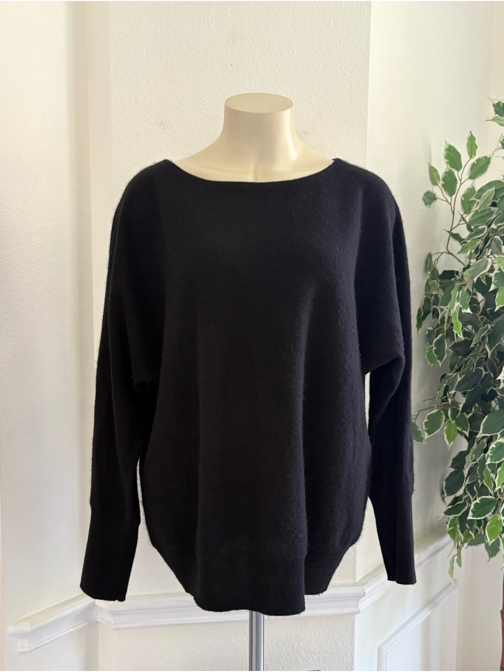 Chico’s Cashmere Black Sweater